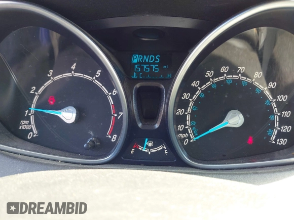 2014 Ford Fiesta SE with VIN 3FADP4BJ5EM190009, listed as a IAAI auction lot 42036976 with 157,575 mi miles. Bid and sale history available at carsss.com. Image 7.