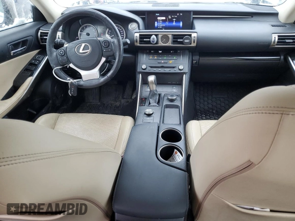 2015 Lexus IS 250 with VIN JTHCF1D27F5028966, listed as a Copart auction lot 44554245 with 79,385 mi miles and Clean Title. Bid and sale history available at carsss.com. Image 8.