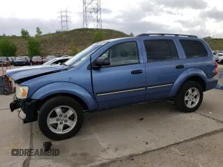 2007 Dodge Durango SLT z VIN 1D8HB48P07F536428, wystawiony jako Copart lot #56940085 z przebiegiem 139 375 mil mil oraz Szkoda całkowita • Salvage title. Historia ofert i sprzedaży dostępna na DreamBid. Obrazek 1.