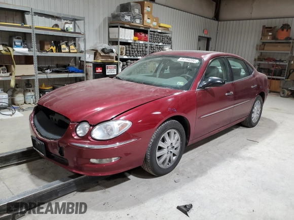 2008 Buick LaCrosse CXL with VIN 2G4WD582381323925, listed as a Copart auction lot 84194094 with 54,295 mi miles and Salvage Title. Bid and sale history available at carsss.com. Image 1.