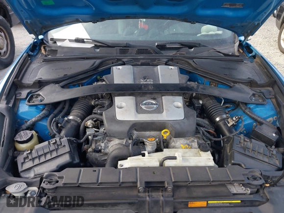 2009 Nissan 370Z Touring with VIN JN1AZ44E39M400201, listed as a IAAI auction lot 41710283 with 245,735 mi miles and . Bid and sale history available at DreamBid. Image 10.