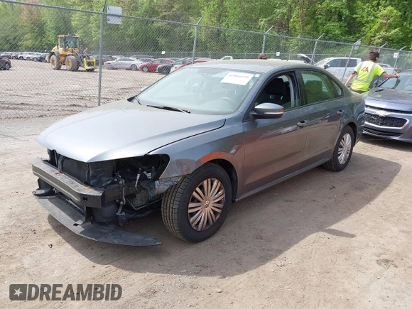 2014 Volkswagen Passat S with VIN 1VWAP7A30EC016476, listed as a IAAI auction lot 42066520 with 176,326 mi miles and . Bid and sale history available at DreamBid. Image 2.
