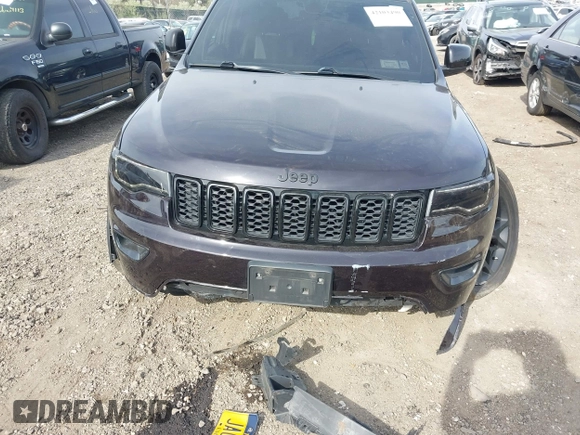 2021 Jeep Grand Cherokee 80th Anniversary with VIN 1C4RJFBG1MC600239, listed as a IAAI auction lot 42103490 with 47,005 mi miles and . Bid and sale history available at DreamBid. Image 13.