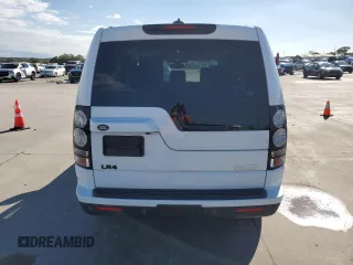 2016 Land Rover LR4 HSE Lux with VIN SALAK2V68GA789079, listed as a Copart auction lot 80555494 with 157,427 mi miles and Salvage Title. Bid and sale history available at DreamBid. Image 6.