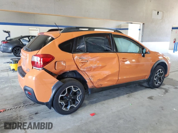 2015 Subaru Crosstrek Premium with VIN JF2GPACC1F8271067, listed as a Copart auction lot 61132855 with 54,443 mi miles and Salvage title. Bid and sale history available at DreamBid. Image 3.