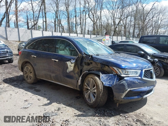 2018 Acura MDX Technology with VIN 5J8YD4H57JL005535, listed as a IAAI auction lot 42027222 with 91,082 mi miles and . Bid and sale history available at DreamBid. Image 1.