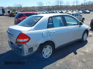 2011 Nissan Versa 1.8 S with VIN 3N1BC1AP8BL377282, listed as a IAAI auction lot 41857175 with 740,000 mi miles. Bid and sale history available at carsss.com. Image 4.