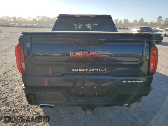 2022 GMC Sierra 1500 Limited Denali with VIN 1GTU9FEL5NZ227104, listed as a Copart auction lot 80466874 with 0 mi miles and Salvage Title. Bid and sale history available at carsss.com. Image 6.