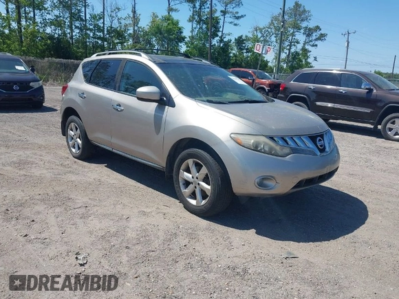 2010 Nissan Murano S with VIN JN8AZ1MU8AW011795, listed as a IAAI auction lot 42069867 with 153,847 mi miles. Bid and sale history available at carsss.com. Image 1.