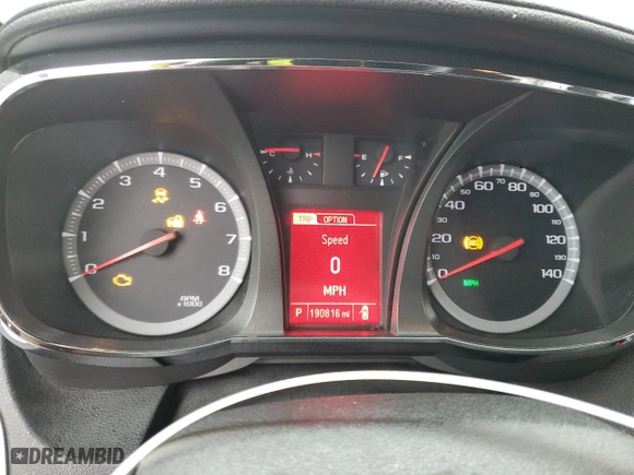 2016 GMC Terrain SLE with VIN 2GKFLTEK3G6334221, listed as a Copart auction lot 44189585 with 190,816 mi miles and Salvage Title. Bid and sale history available at carsss.com. Image 9.
