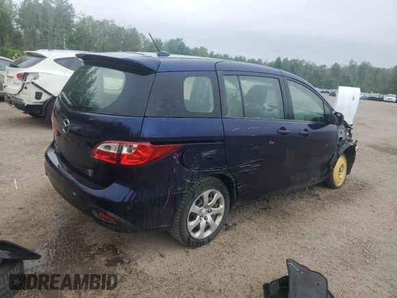 2012 Mazda 5 Grand Touring z VIN JM1CW2DL1C0120292, wystawiony jako Copart lot #59389225 z przebiegiem 222 038 mil mil oraz Czysty tytuł • Clean title. Historia ofert i sprzedaży dostępna na DreamBid. Obrazek 3.