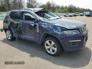 2019 Jeep Compass Latitude with VIN 3C4NJDBB3KT646082, listed as a Copart auction lot 60511205 with 41,096 mi miles and Salvage title. Bid and sale history available at DreamBid. Image 4.