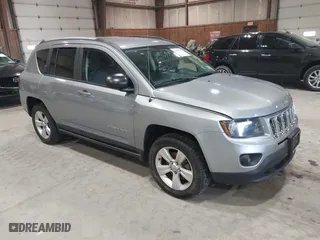 2016 Jeep Compass Sport with VIN 1C4NJDBB5GD521825, listed as a IAAI auction lot 41856731 with 86,880 mi miles. Bid and sale history available at carsss.com. Image 1.