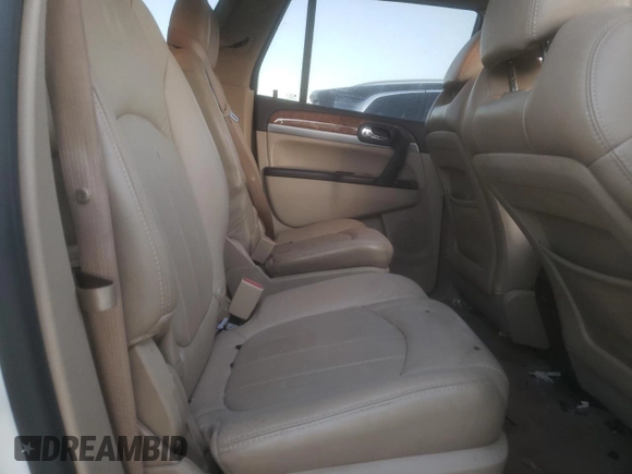 2012 Buick Enclave Premium with VIN 5GAKRDED8CJ306980, listed as a Copart auction lot 46611125 with 160,238 mi miles and Salvage Title. Bid and sale history available at carsss.com. Image 10.