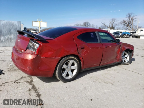 2007 Dodge Charger with VIN 2B3KA43RX7H779048, listed as a Copart auction lot 47894015 with 201,805 mi miles and Salvage Title. Bid and sale history available at carsss.com. Image 3.