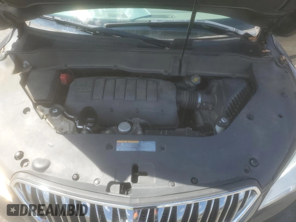 2014 Buick Enclave Leather with VIN 5GAKRBKDXEJ101270, listed as a Copart auction lot 52105975 with 107,584 mi miles and Salvage Title. Bid and sale history available at DreamBid. Image 12.