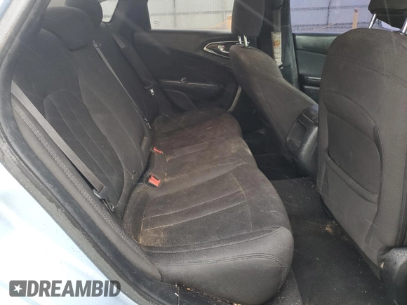 2015 Chrysler 200 Limited with VIN 1C3CCCABXFN648130, listed as a Copart auction lot 49409565 with 86,286 mi miles and Salvage Title. Bid and sale history available at carsss.com. Image 10.