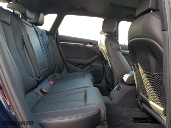 2017 Audi A3 Sportback e-tron Premium with VIN WAUUPBFFXHA111971, listed as a Copart auction lot 46076275 with 17,387 mi miles and Salvage Title. Bid and sale history available at carsss.com. Image 11.