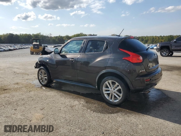 2013 Nissan Juke SV with VIN JN8AF5MV4DT208090, listed as a Copart auction lot 75998254 with 136,133 mi miles and Salvage Title. Bid and sale history available at carsss.com. Image 2.
