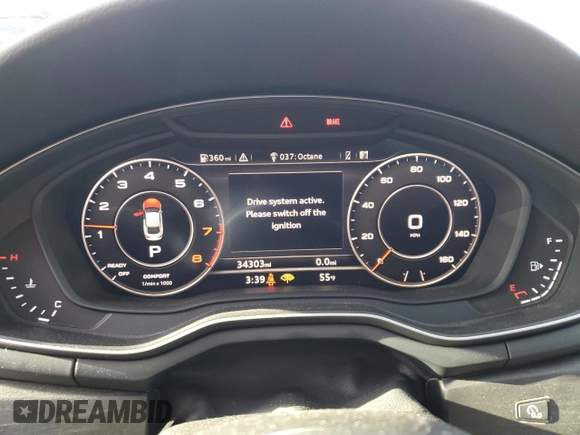 2019 Audi A5 Sportback Prestige with VIN WAUCNCF59KA068522, listed as a Copart auction lot 41499824 with 34,303 mi miles. Bid and sale history available at carsss.com. Image 9.