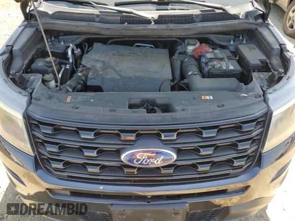 2017 Ford Explorer Sport with VIN 1FM5K8GT0HGD04698, listed as a Copart auction lot 61005485 with 156,651 mi miles and Salvage title. Bid and sale history available at DreamBid. Image 12.