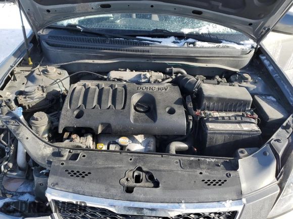2011 Kia Rio with VIN KNADH4B32B6915325, listed as a Copart auction lot 86824074 with 167,410 mi miles and Salvage Title. Bid and sale history available at DreamBid. Image 11.