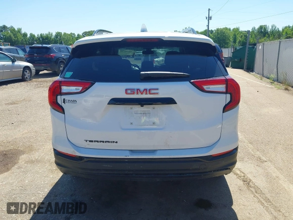 2024 GMC Terrain SLE with VIN 3GKALMEG0RL268673, listed as a IAAI auction lot 42300719 with 11,955 mi miles and . Bid and sale history available at DreamBid. Image 16.