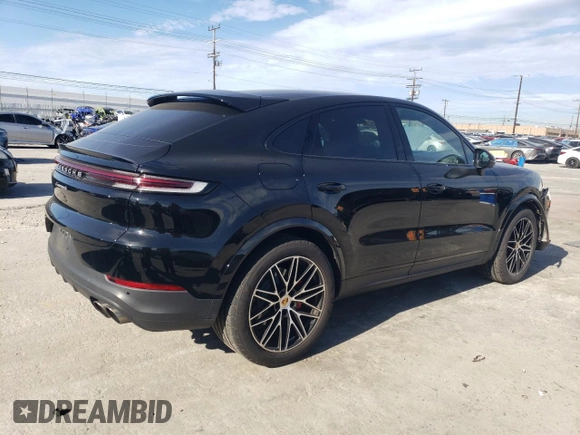 2024 Porsche Cayenne S with VIN WP1BL2AY8RDA60824, listed as a Copart auction lot 46112105 with 24,957 mi miles and Salvage title. Bid and sale history available at DreamBid. Image 3.