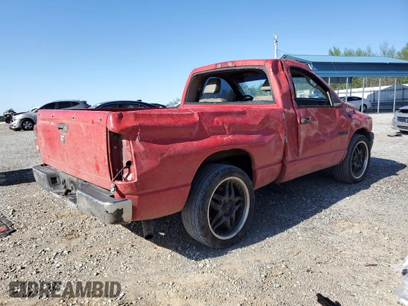 2008 Dodge 1500 ST with VIN 1D7HA16K48J207727, listed as a Copart auction lot 52341615 with 251,256 mi miles and Clean Title. Bid and sale history available at DreamBid. Image 3.