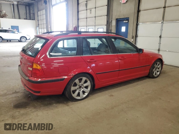 2003 BMW 3 Series 325i with VIN WBAEN33423PC12689, listed as a Copart auction lot 46623275 with 214,976 mi miles and Clean Title. Bid and sale history available at carsss.com. Image 3.