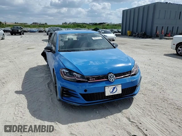 2019 Volkswagen Golf GTI S with VIN 3VW5T7AU8KM015673, listed as a Copart auction lot 53748305 with 50,654 mi miles and Salvage Title. Bid and sale history available at carsss.com. Image 13.