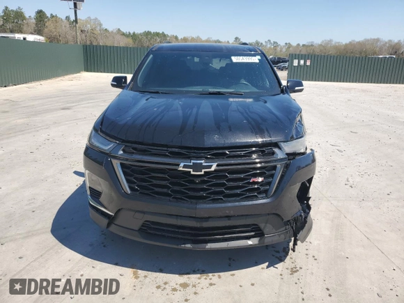 2023 Chevrolet Traverse RS with VIN 1GNERJKW8PJ270608, listed as a Copart auction lot 50543995 with 23,388 mi miles and Salvage Title. Bid and sale history available at carsss.com. Image 5.