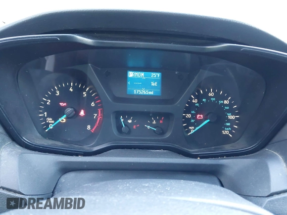 2015 Ford Transit Cargo with VIN 1FTNR2XG6FKB09053, listed as a IAAI auction lot 41486394 with 175,265 mi miles and . Bid and sale history available at DreamBid. Image 7.