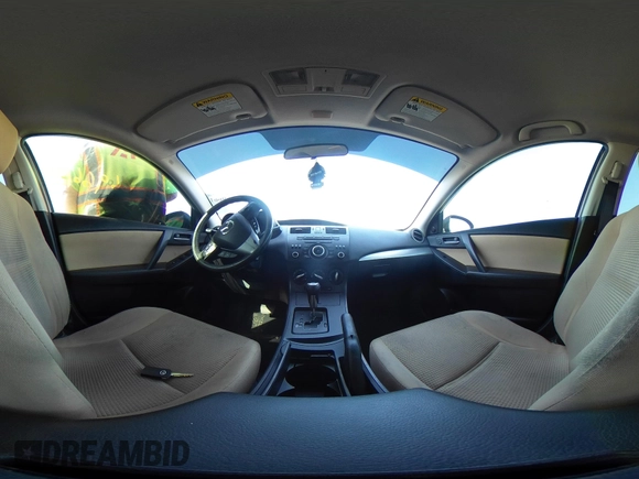 2012 Mazda Mazda3 i Touring with VIN JM1BL1L77C1628618, listed as a IAAI auction lot 42069661 with 201,942 mi miles. Bid and sale history available at carsss.com. Image 18.