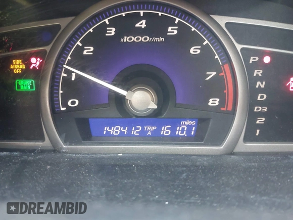 2006 Honda Civic LX with VIN 2HGFA16596H514483, listed as a IAAI auction lot 41889508 with 148,412 mi miles and . Bid and sale history available at DreamBid. Image 15.