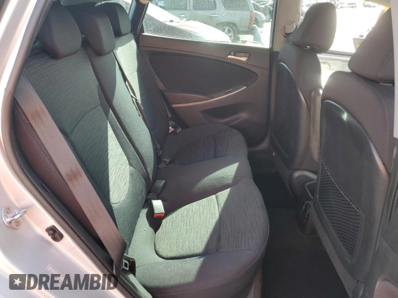 2016 Hyundai Accent SE z VIN KMHCT5AE0GU278343, wystawiony jako Copart lot #52449145 z przebiegiem 82 718 mil mil oraz Szkoda całkowita • Salvage title. Historia ofert i sprzedaży dostępna na DreamBid. Obrazek 11.