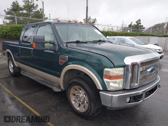 2008 Ford F-250 XL with VIN 1FTSW20R18EB93419, listed as a IAAI auction lot 41568384 with 185,116 mi miles and . Bid and sale history available at DreamBid. Image 1.