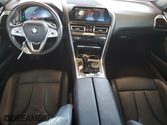 2020 BMW 8 Series 840i with VIN WBAGV2C09LCD92695, listed as a Copart auction lot 73230034 with 42,440 mi miles and Salvage title. Bid and sale history available at DreamBid. Image 8.