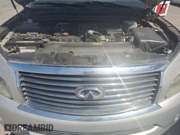 2012 Infiniti QX56 7-passenger with VIN JN8AZ2NF7C9519778, listed as a Copart auction lot 72638854 with 101,344 mi miles and Clean Title. Bid and sale history available at carsss.com. Image 12.