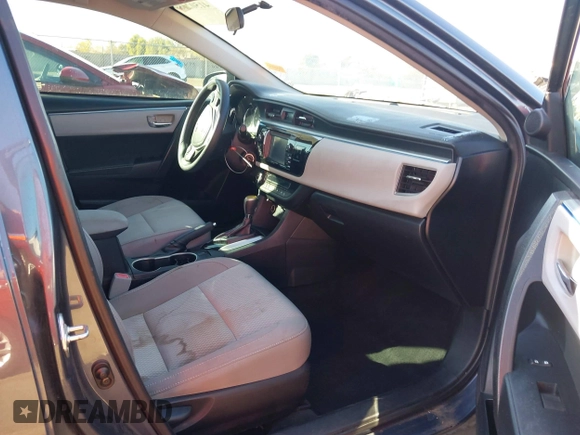 2016 Toyota Corolla L with VIN 2T1BURHE3GC733418, listed as a IAAI auction lot 41502689 with 170,104 mi miles and . Bid and sale history available at DreamBid. Image 5.