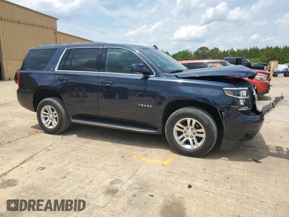 2020 Chevrolet Tahoe LT with VIN 1GNSKBKC7LR162186, listed as a Copart auction lot 56729325 with 114,210 mi miles and Salvage title. Bid and sale history available at DreamBid. Image 4.