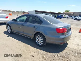2011 Volkswagen Jetta SE with VIN 3VWDZ7AJ6BM392678, listed as a IAAI auction lot 42828544 with 128,706 mi miles and . Bid and sale history available at DreamBid. Image 3.