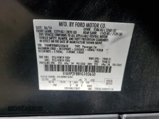 2015 Ford Taurus Limited с VIN 1FAHP2F88FG103650, выставлен на аукционе Copart как лот 59268305 с пробегом 209 090 миль миль и Чистый • Clean title. История ставок и продаж доступна на DreamBid. Изображение 12.