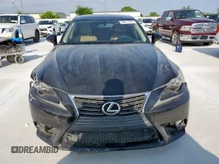 2014 Lexus IS 250 with VIN JTHBF1D27E5031814, listed as a Copart auction lot 58411275 with 134,491 mi miles and Salvage title. Bid and sale history available at DreamBid. Image 5.