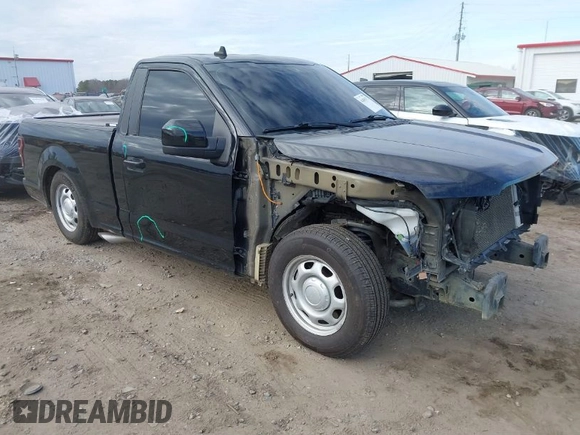 2020 Ford F-150 XL with VIN 1FTMF1C57LFC62242, listed as a IAAI auction lot 41455171 with 117,135 mi miles and . Bid and sale history available at carsss.com. Image 1.
