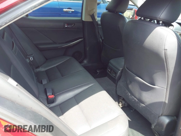 2015 Lexus IS 250 with VIN JTHBF1D23F5082146, listed as a IAAI auction lot 42550539 with 125,288 mi miles and . Bid and sale history available at DreamBid. Image 8.