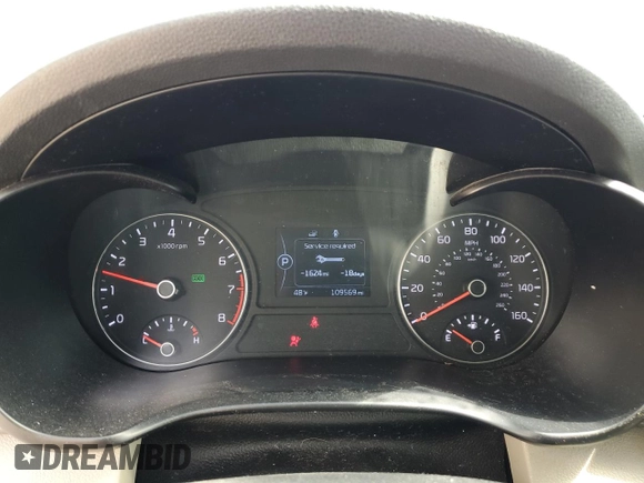 2018 Kia Optima LX with VIN 5XXGT4L3XJG232432, listed as a Copart auction lot 50956995 with 109,569 mi miles and Salvage title. Bid and sale history available at DreamBid. Image 9.