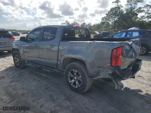 2019 Chevrolet Colorado 2WD Z71 with VIN 1GCGSDE10K1276693, listed as a Copart auction lot 76847784 with 80,872 mi miles and Salvage Title. Bid and sale history available at carsss.com. Image 2.