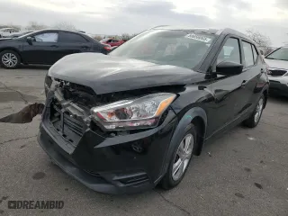2018 Nissan Kicks SR with VIN 3N1CP5CU5JL543646, listed as a Copart auction lot 50659065 with 69,817 mi miles and Salvage Title. Bid and sale history available at carsss.com. Image 1.