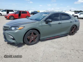 2019 Toyota Camry LE with VIN 4T1B11HK2KU183832, listed as a Copart auction lot 47653835 with 78,966 mi miles and Salvage Title. Bid and sale history available at carsss.com. Image 1.